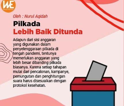 Pilkada Lebih Baik Ditunda