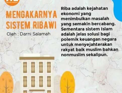 Mengakarnya Sistem Ribawi