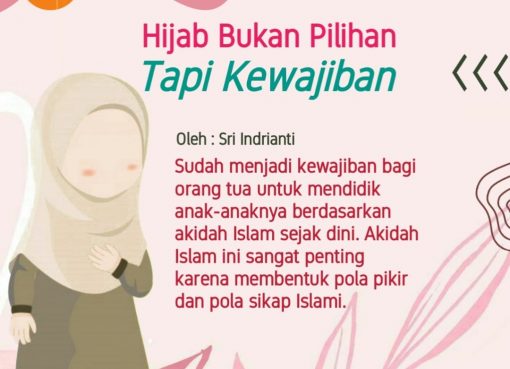 Hijab Bukan Pilihan Namun Kewajiban