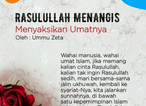 Rasulullah Menangis Menyaksikan Umatnya