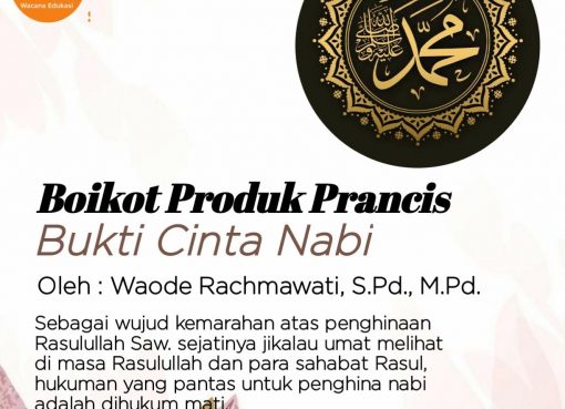 Boikot Produk Prancis, Bukti Cinta Nabi