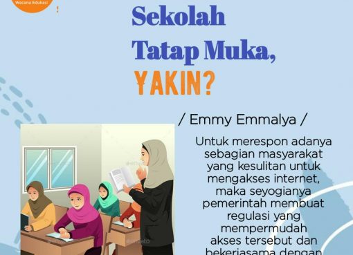 Sekolah Tatap Muka, Yakin?