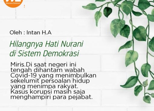Hilangnya Hati Nurani di Sistem Demokrasi