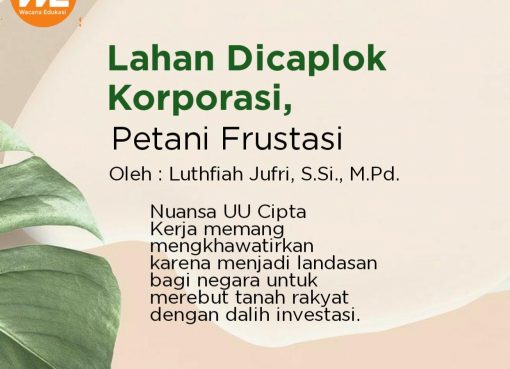 Lahan Dicaplok Korporasi, Petani Frustrasi