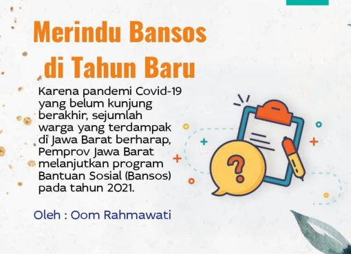 Merindu Bansos di Tahun Baru
