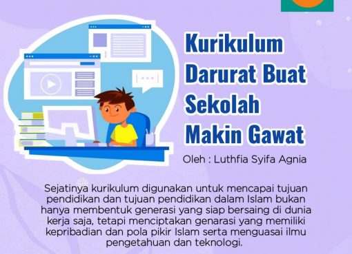 Kurikulum Darurat Buat Sekolah Makin Gawat