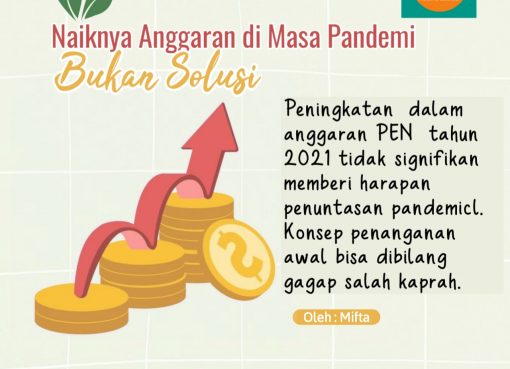 Naiknya Anggaran Masa Pandemi Bukan Solusi
