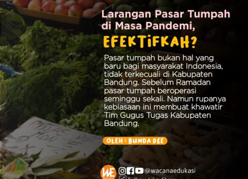 Larangan Pasar Tumpah di Masa Pandemi, Efektifkah?