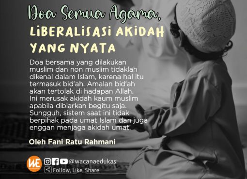 Doa Semua Agama, Liberalisasi Akidah yang Nyata