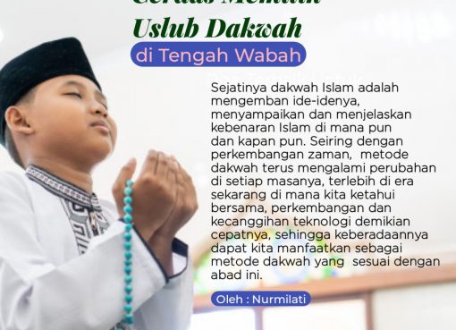 Cerdas Memilih Uslub Dakwah di Tengah Wabah