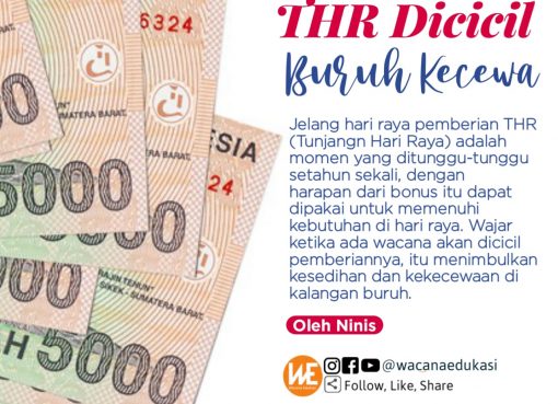 THR Dicicil Buruh Kecewa