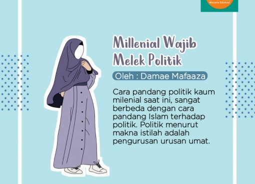 Millenial Wajib Melek Politik