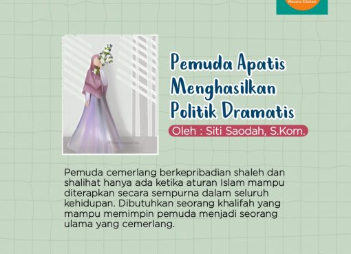 Pemuda Apatis Menghasilkan Politik Dramatis