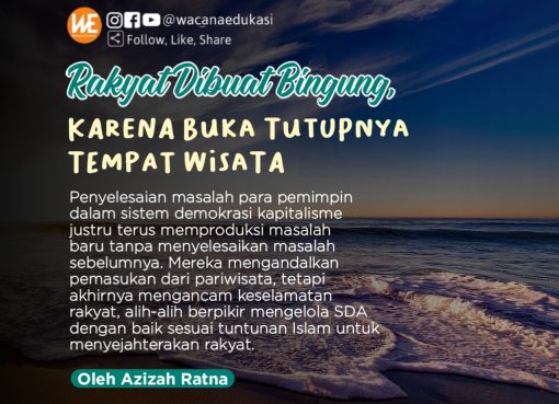 Rakyat Dibuat Bingung karena Buka Tutupnya Tempat Wisata