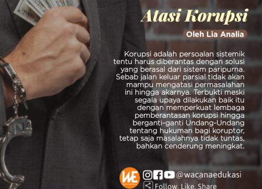 Solusi Sistemik Atasi Korupsi