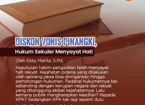 Diskon Vonis Pinangki, Hukum Sekuler Menyayat Hati