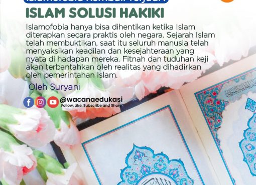 Islamofobia Kembali Terjadi: Islam Solusi Hakiki