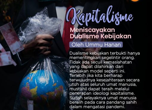 Kapitalisme Meniscayakan Dualisme Kebijakan