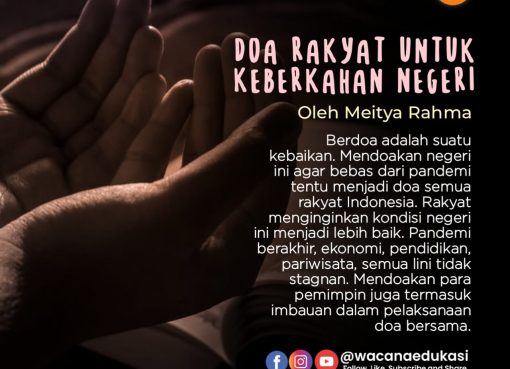 Doa Rakyat untuk Keberkahan Negeri