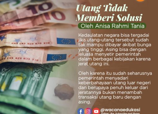 Utang Tidak Memberi Solusi