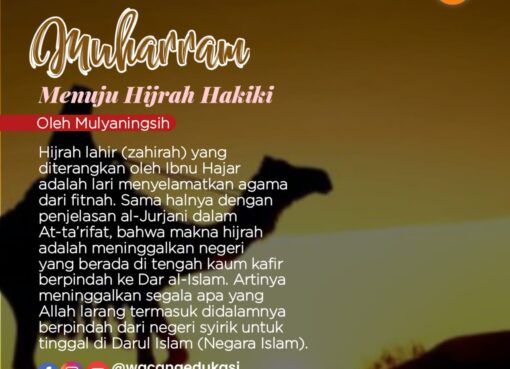 Muharram Menuju Hijrah Hakiki