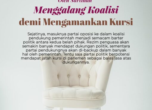 Menggalang Koalisi demi Mendapatkan Kursi