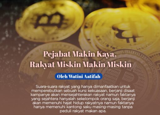 Pejabat Makin Kaya, Rakyat Miskin Makin Miskin