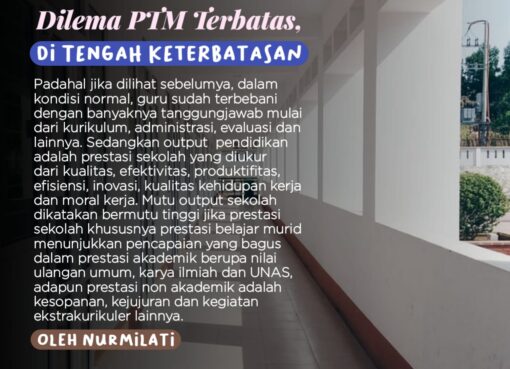 Dilema PTM Terbatas di Tengah Keterbatasan