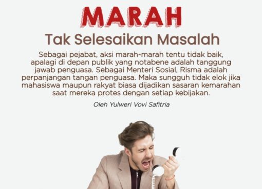 Marah Tak Selesaikan Masalah