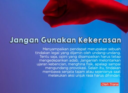 Jangan Gunakan Kekerasan