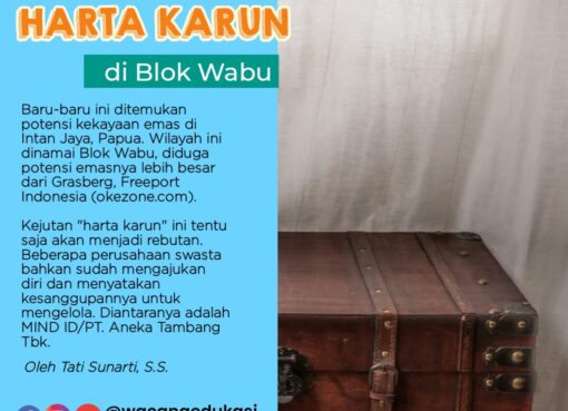 Harta Karun di Blok Wabu