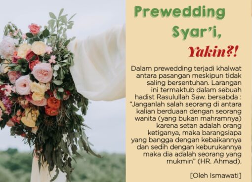 Prewedding Syar’i, Yakin?!