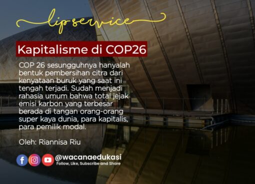 Lip Service Kapitalisme di Cop 26