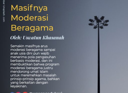Masifnya Moderasi Beragama