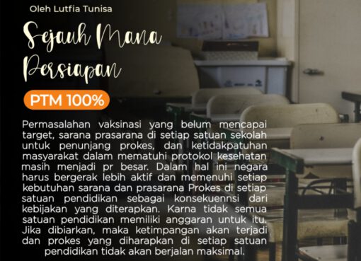 Sejauh Mana Persiapan PTM 100%?