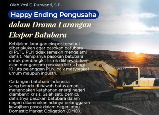 Happy Ending Pengusaha dalam Drama Larangan Ekspor Batubara
