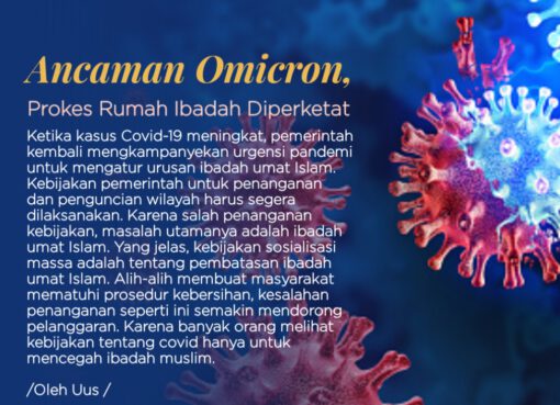 Ancaman Omicron, Prokes Rumah Ibadah Diperketat