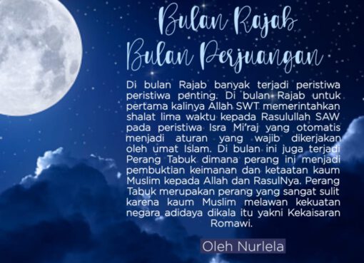Bulan Rajab Bulan Perjuangan