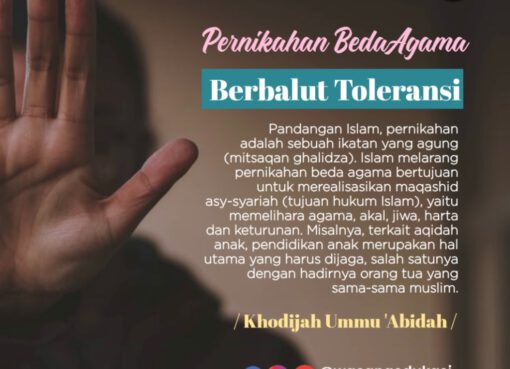 Pernikahan Beda Agama Berbalut Toleransi