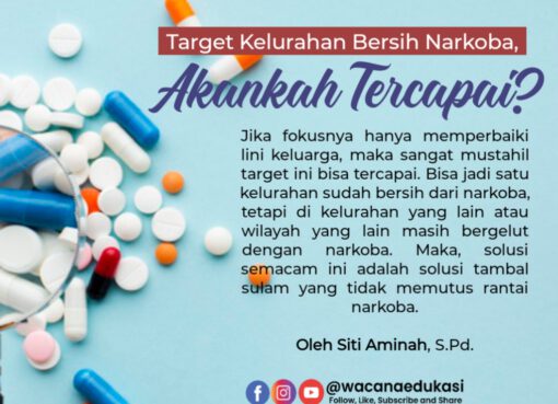 Targetkan Kelurahan Bersih Narkoba, Akankah Tercapai?
