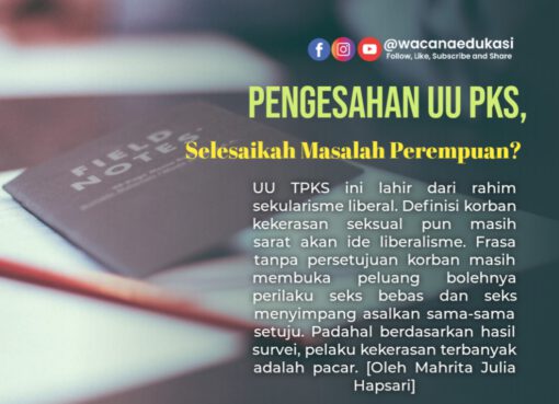 Pengesahan UU TPKS, Selesaikah Masalah Perempuan?