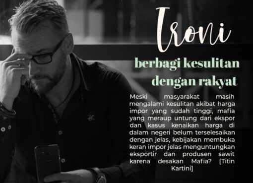 Ironi Berbagi Kesulitan dengan Rakyat