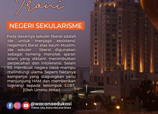 Ironi, Negeri Sekularisme