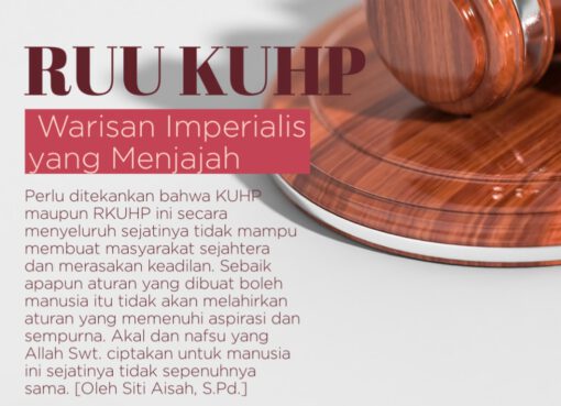 RUU KUHP Warisan Imperialis yang Menjajah