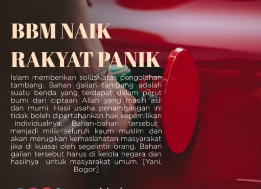 BBM Naik, Rakyat Panik
