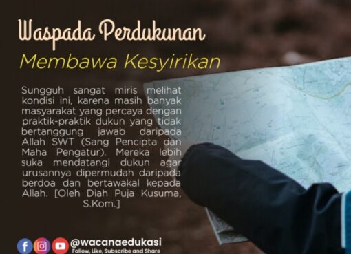 Waspada Perdukunan Membawa Kesyirikan