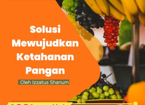 Solusi Mewujudkan Ketahanan Pangan