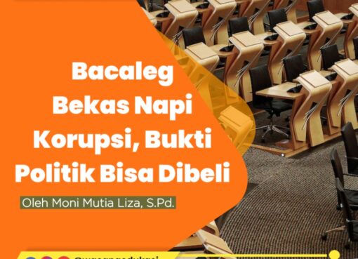 Bacaleg Bekas Napi Korupsi, Bukti Politik Bisa Dibeli
