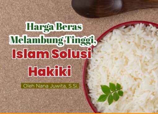 Harga Beras Melambung Tinggi, Islam Solusi Hakiki