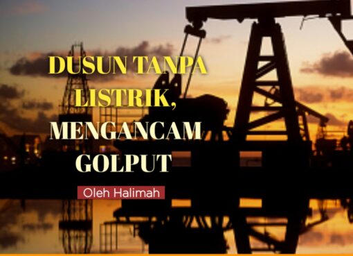 Dusun Tanpa Listrik, Mengancam Golput